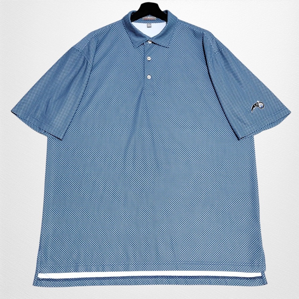 Peter Millar‎ Polo Shirt Mens XL Summer Comfort Golf Performance Orlando Magic
